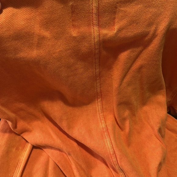 NWT! Urban Outfitters BDG Bristol Twill Work Jacket Rust Orange Large - Picture 7 of 9